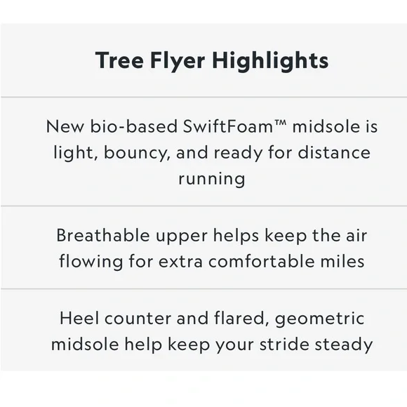 ALLBIRDS Men’s CLASSICS: Blizzard (Blizzard Sole) Tree Flyers - Picture 2 of 14